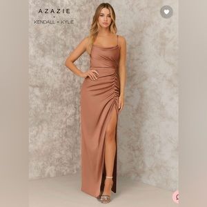 Azazie Bridesmaid Dress - Bronzer